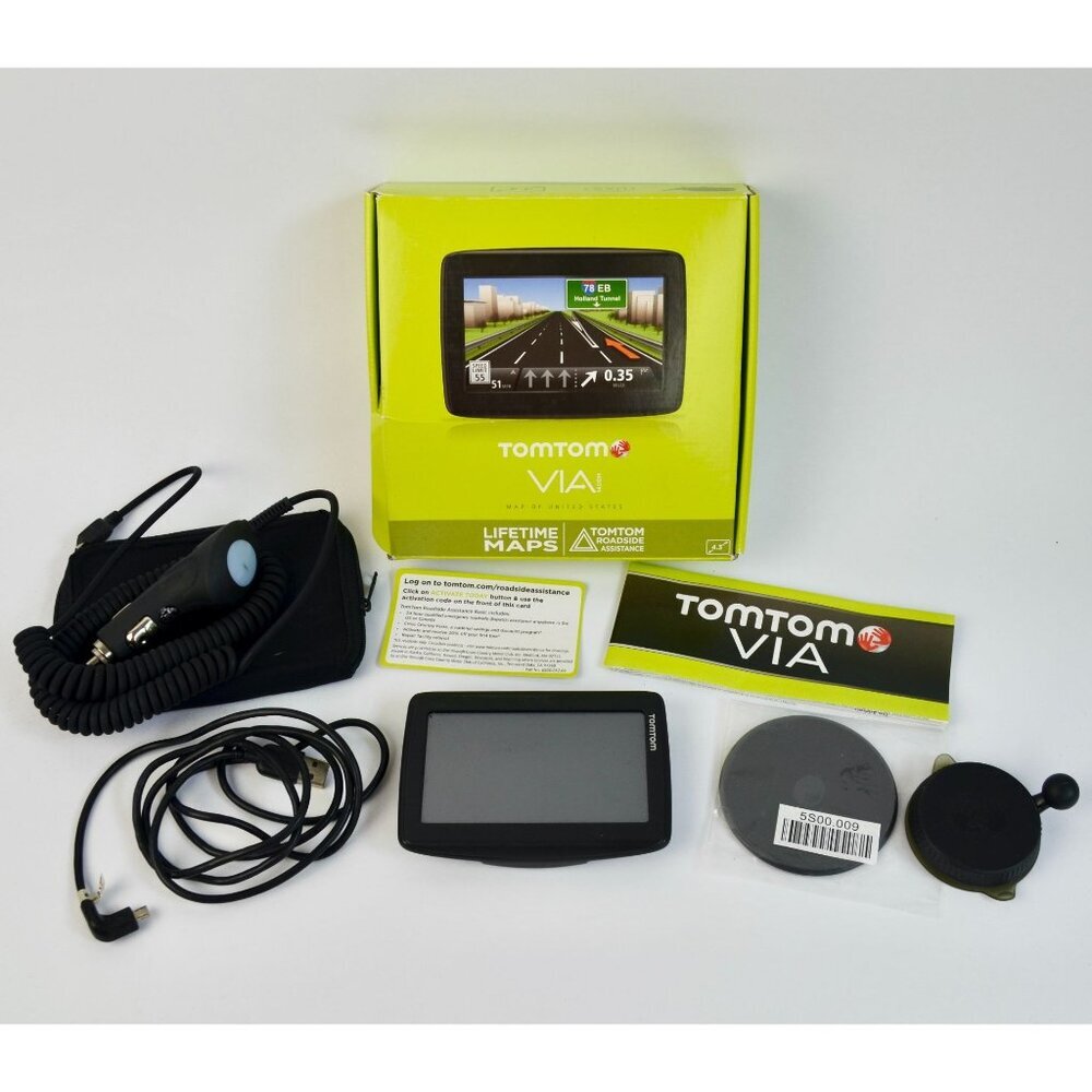 Tom Tom 4EN42 GPS VIA In Original Box TESTED WORKING